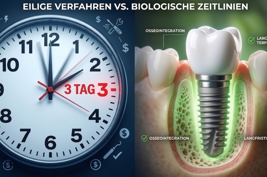Die versteckten Risiken von Express-Zahnimplantate: Warum 3-Tage-Behandlungen oft scheitern